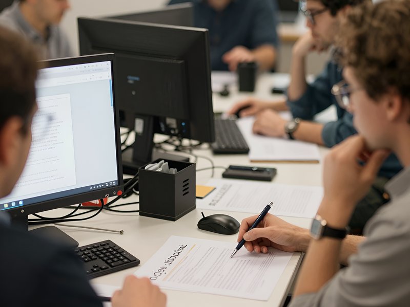 Команда ОлОбмен Инвестиции работает над стратегией обмена цифровых валют в современном офисе